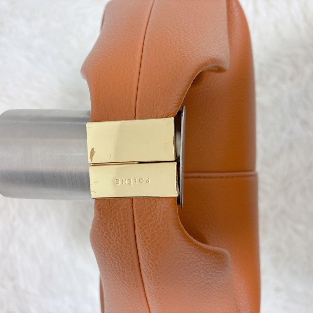[美品]polene Beri ポレーヌ ベリ　ショルダーバッグ　キャメル