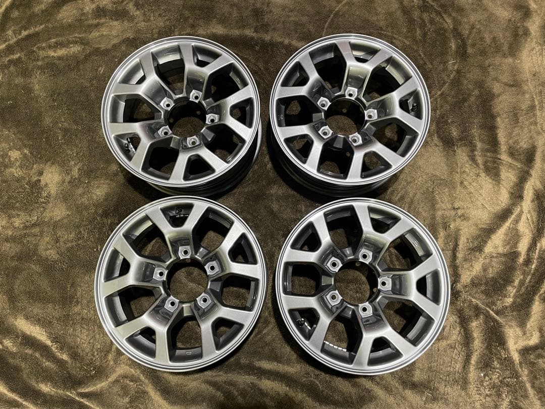 本州内送料無料！ JB74 ジムニー シエラ 純正アルミホイール 新車外し 4本