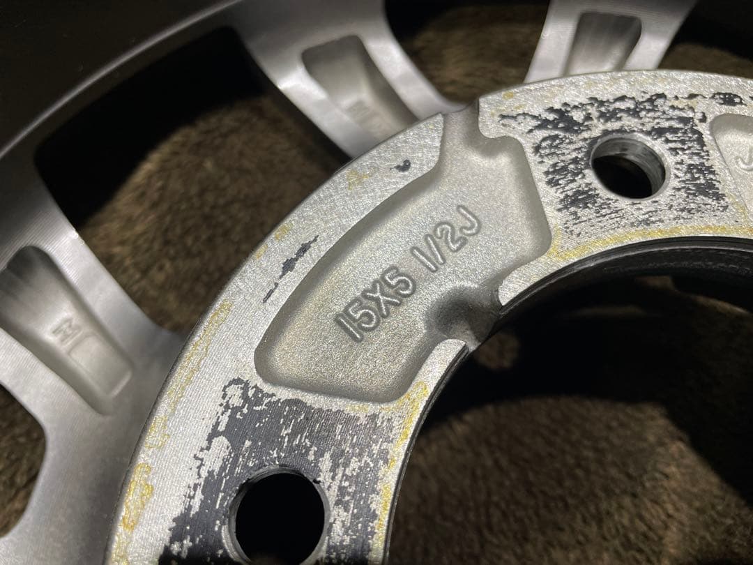 本州内送料無料！ JB74 ジムニー シエラ 純正アルミホイール 新車外し 4本