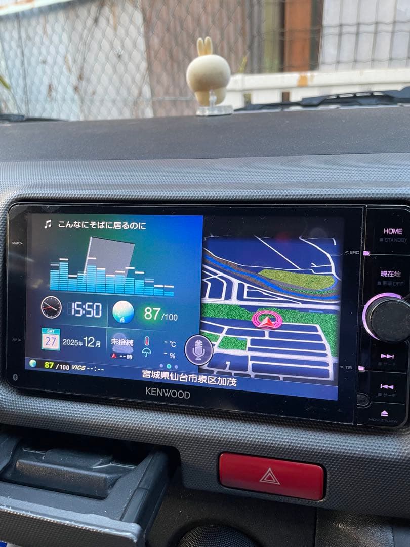 最上位彩速ナビMDV-Z702Wフルセグ/HDMI/ハイレゾ/BT