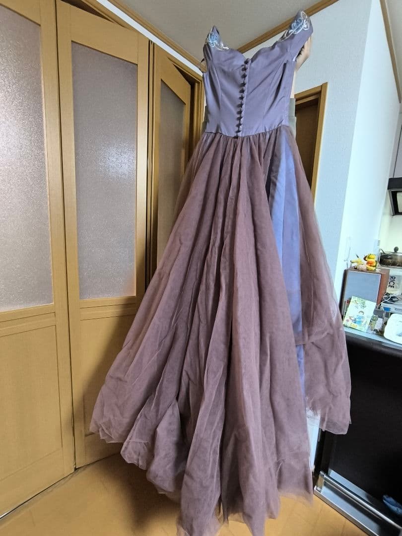 トリイユキ　シックなカラードレス　演奏会　コンサート　カクテルドレス　結婚式