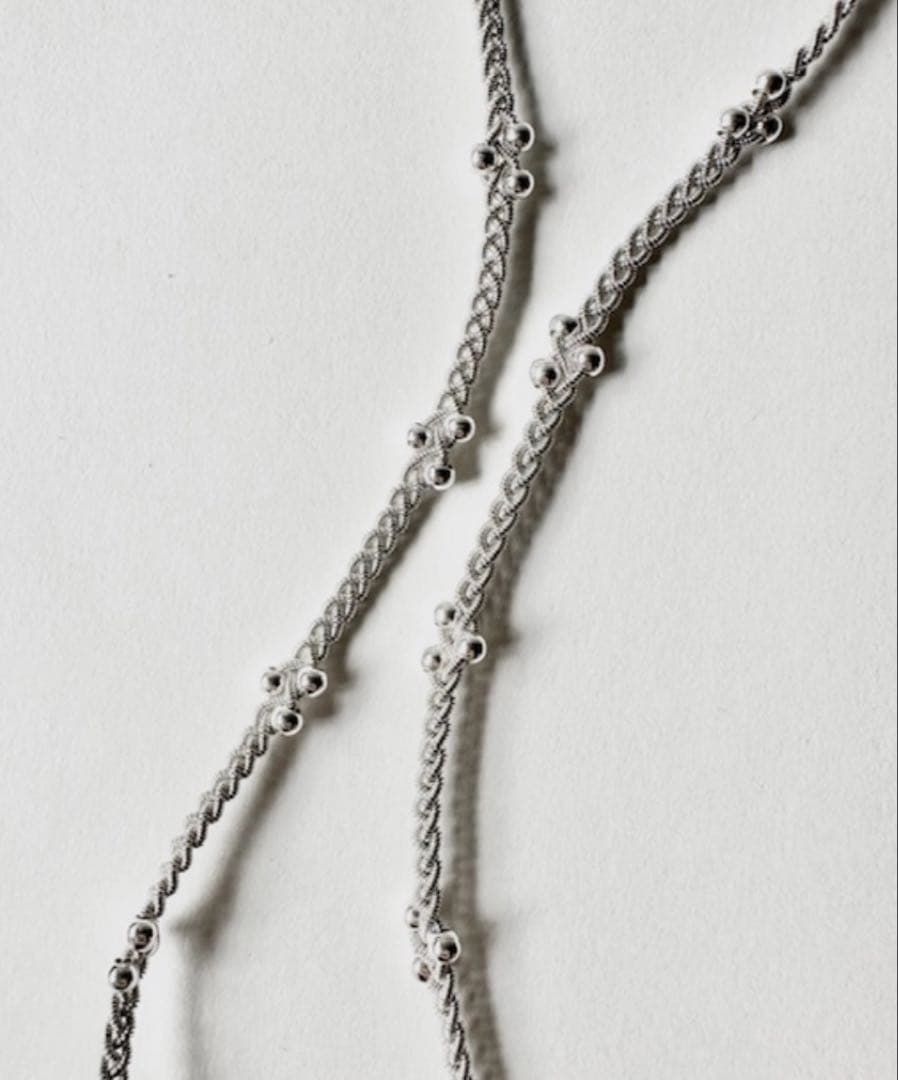 MARIA RUDMAN FLORA SILVER マリアルドマン　ネックレス