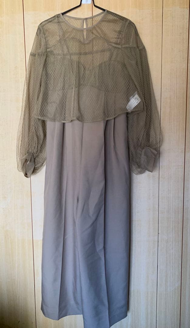 サロペット・オーバーオール・オールインワン Ameri NET TULLE TOP LAYERED ROMPERS