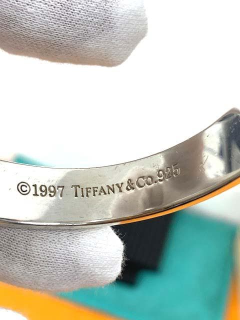 専用本日限定ティファニー☆シルバーバングル☆ナローバングルSILVER☆磨き済