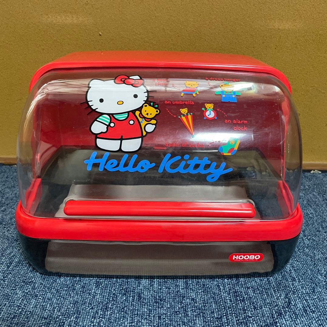 昭和レトロ ハローキティ　哺乳瓶ケース フードケース(L)