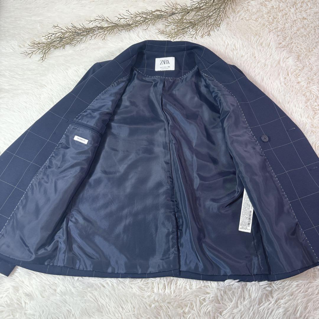 美品✨ ZARA ザラ フォーマルセット 卒業式 150 スーツ ネイビー