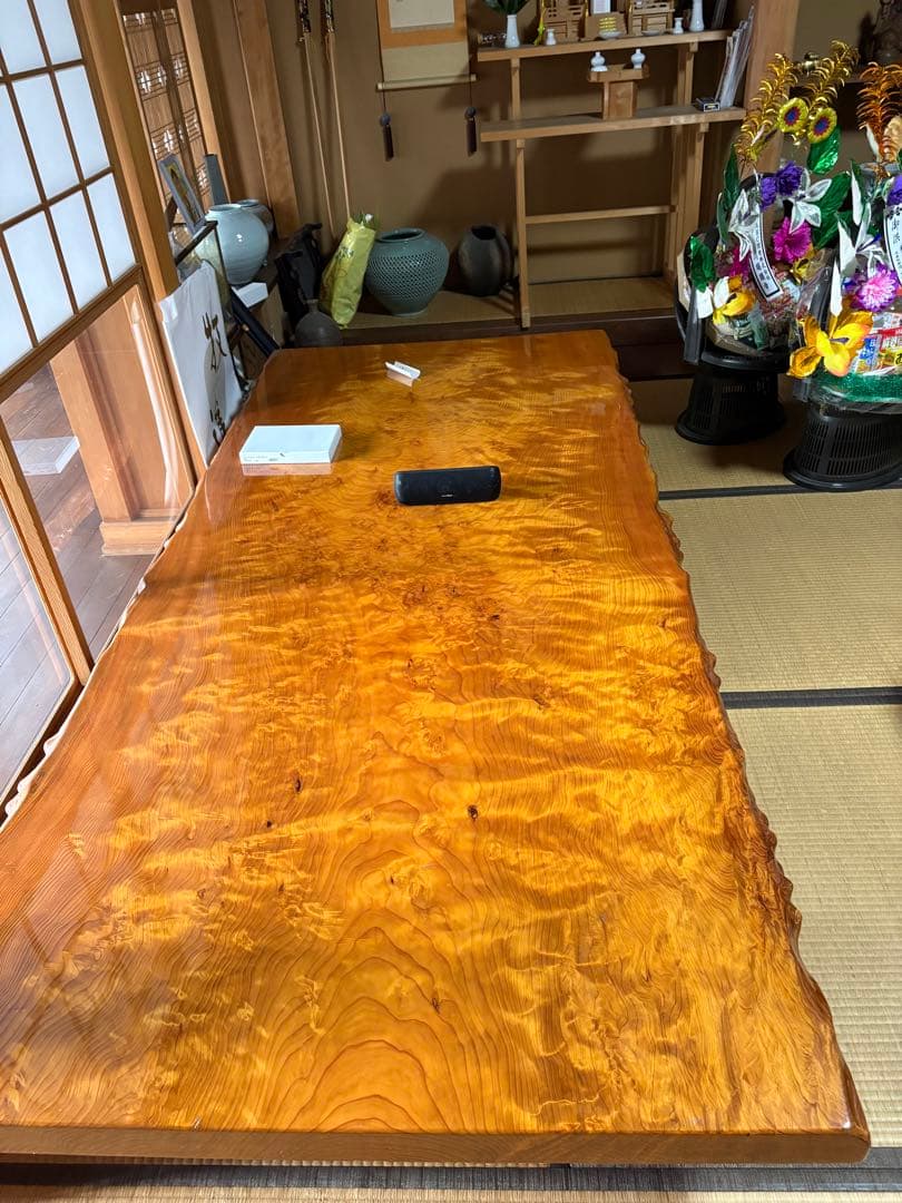 H*F様 一枚板 座卓 2500×1100