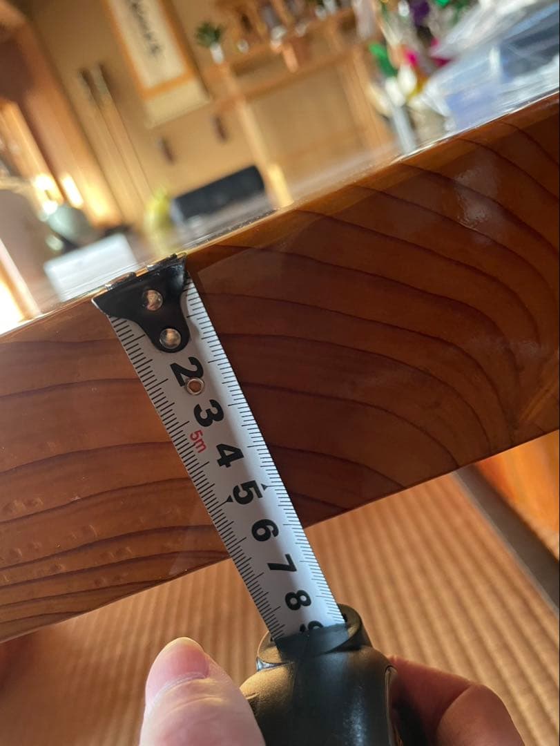 H*F様 一枚板 座卓 2500×1100