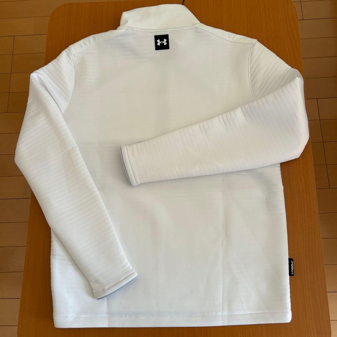 UNDER ARMOR メンズゴルフウェアSM 新品未使用品 白 秋冬春