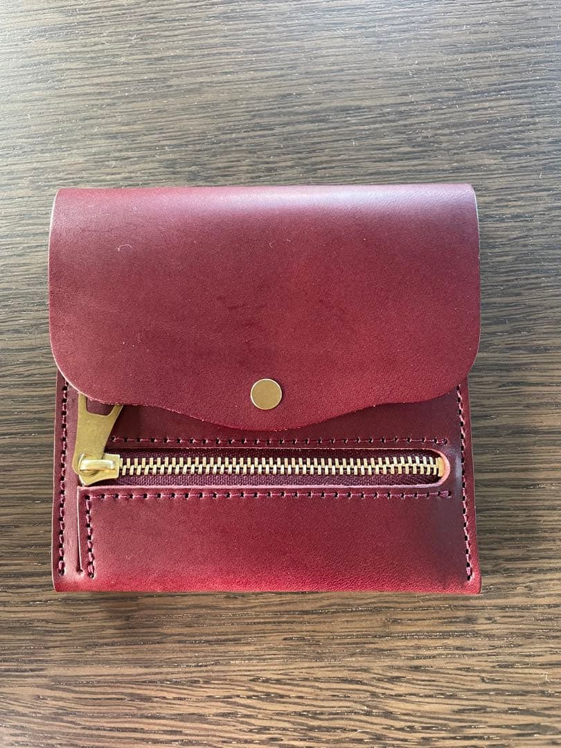 【新品】moku レザー 二つ折り財布