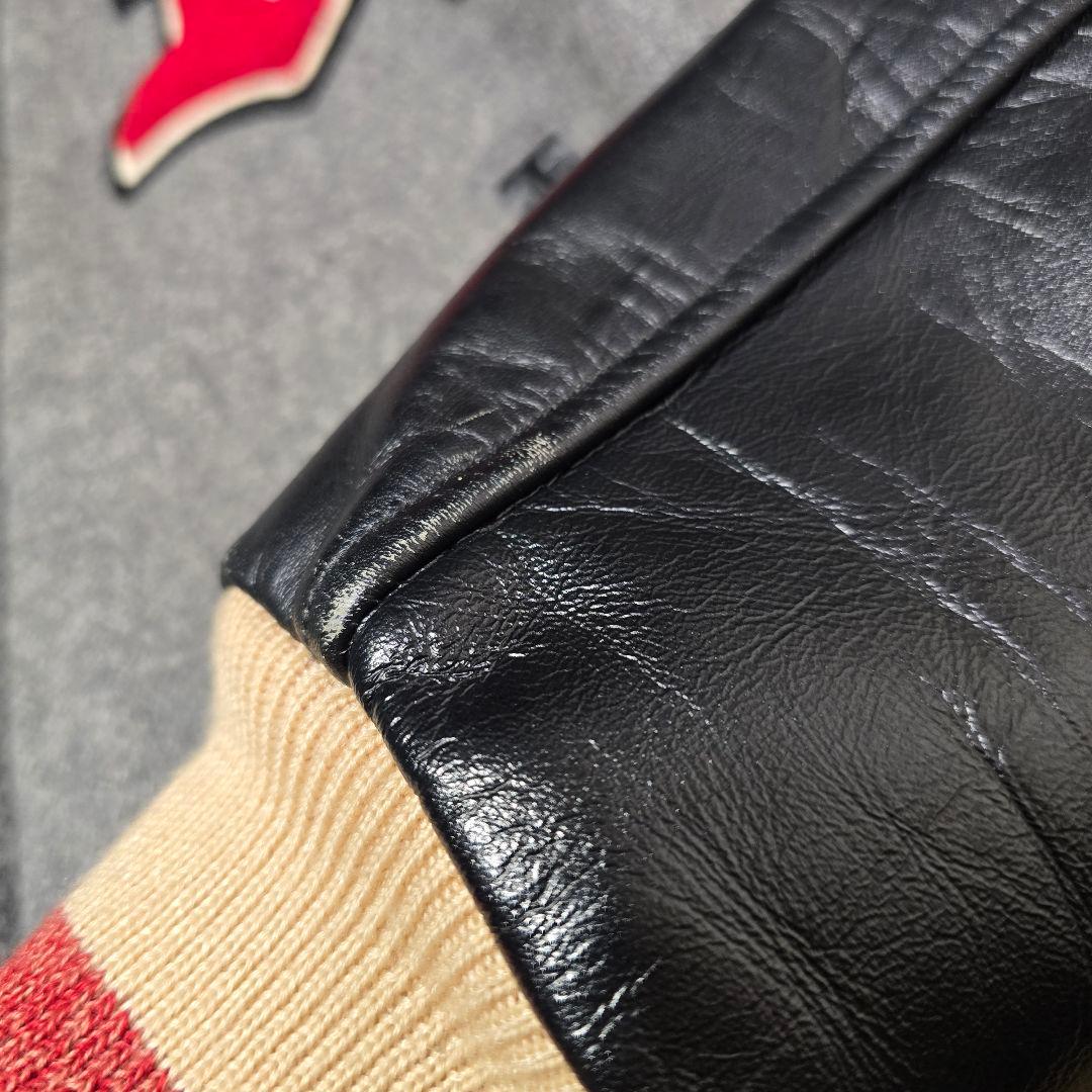 東洋 Style Eyes × Sugar Cane レザー スタジャン 38