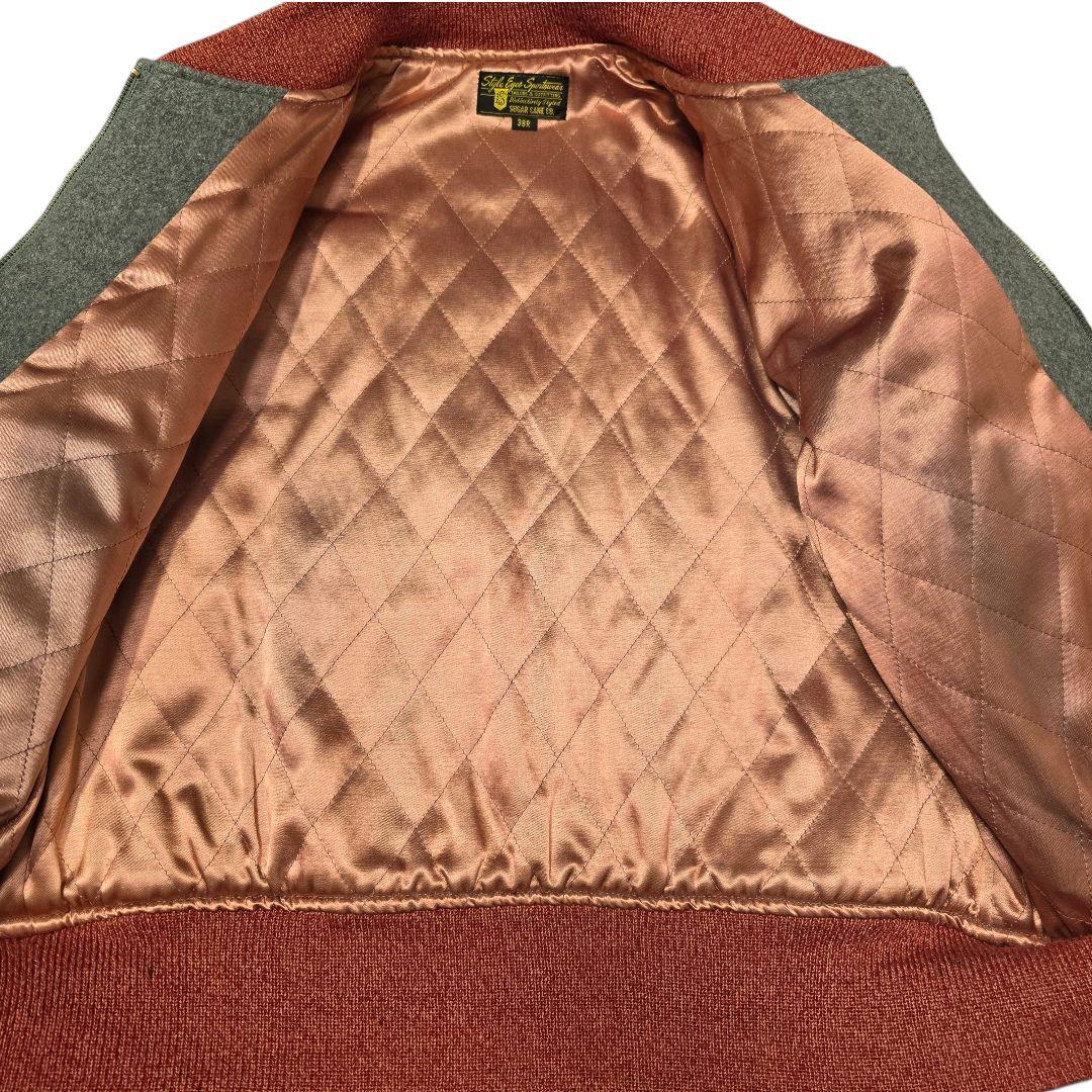 東洋 Style Eyes × Sugar Cane レザー スタジャン 38