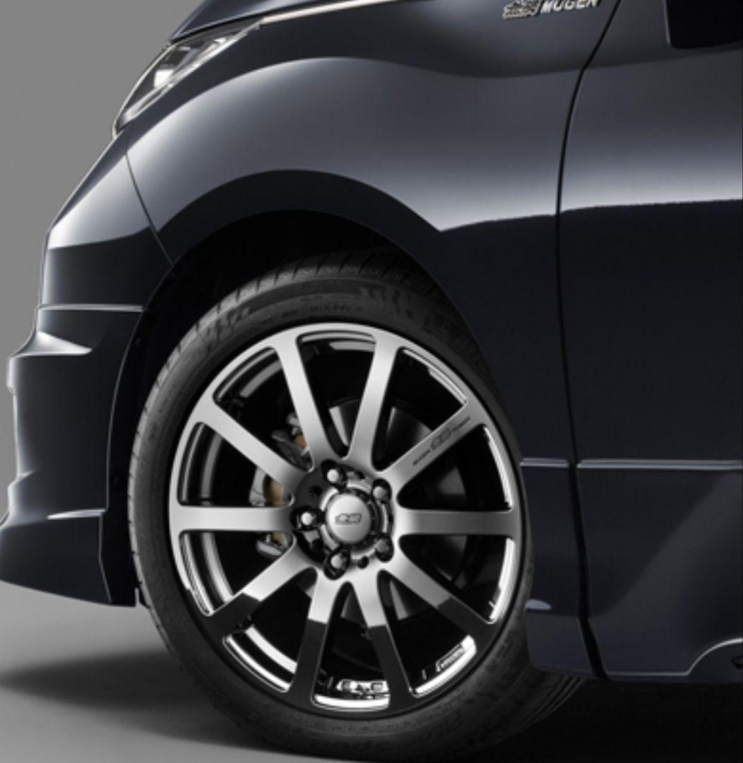 【無限】NR 18㌅アルミホイール　ブラックメタル　タイヤ、盗難防止ナット付き