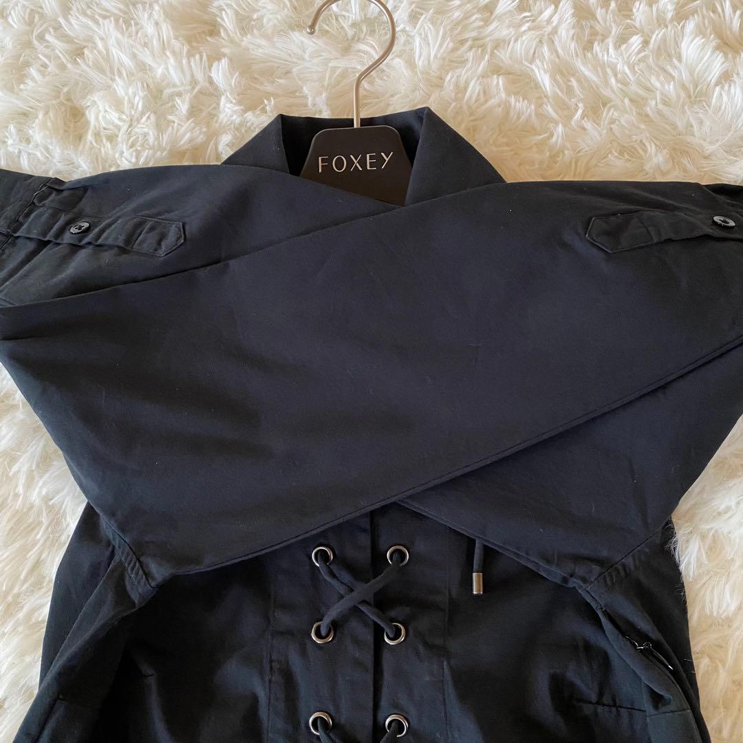 美品✨ポロラルフローレン　シャツワンピース　レースアップ　フレア　ロング