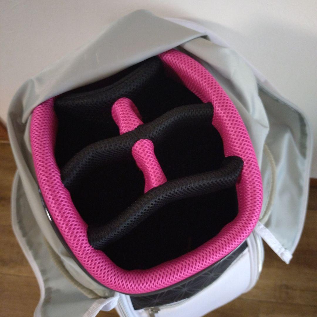 Callaway ゴルフバッグ ホワイト/ピンク