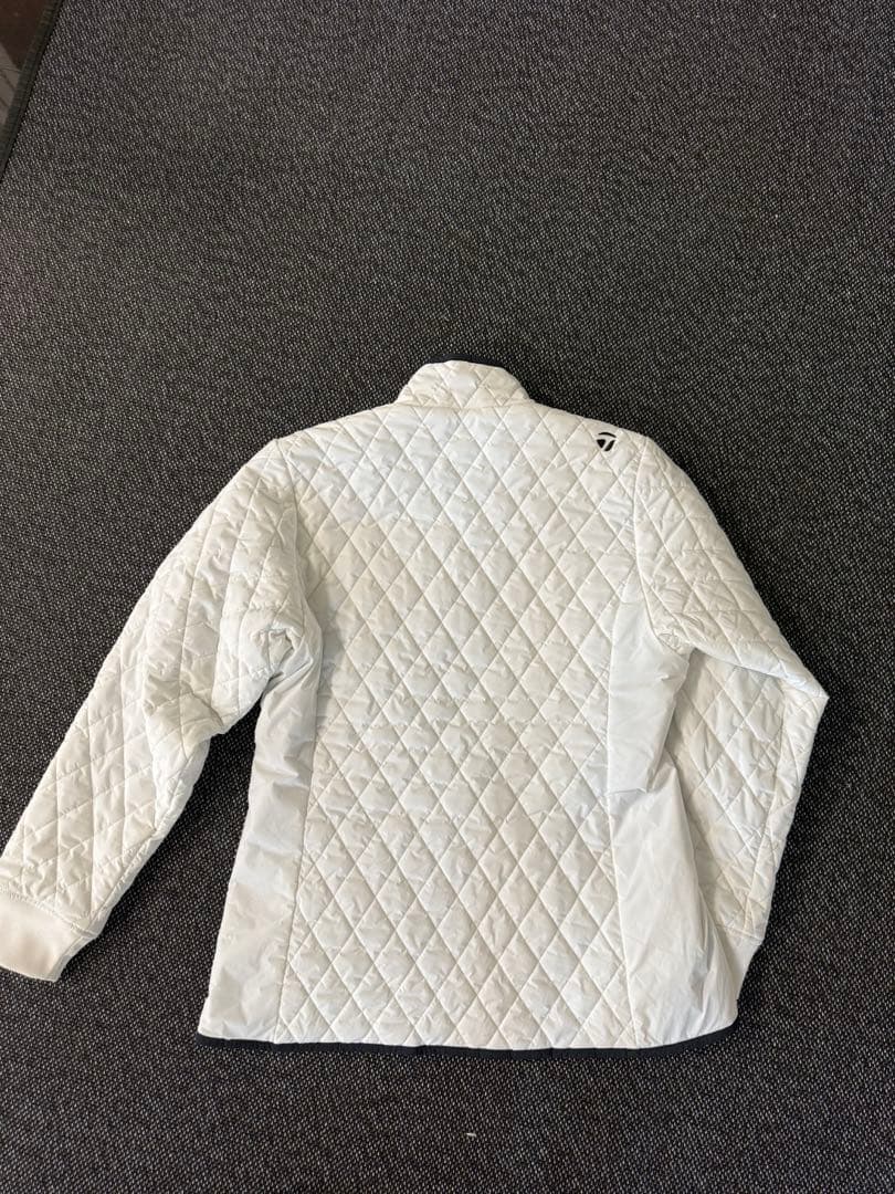 テーラーメイド 中綿キルティング ホワイト上下 M