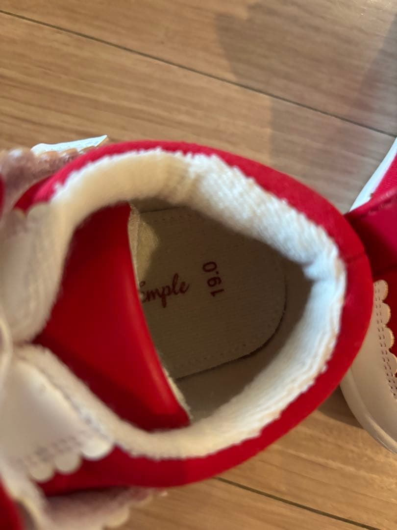 シャリーテンプール　19cm 5点セット　シューズ