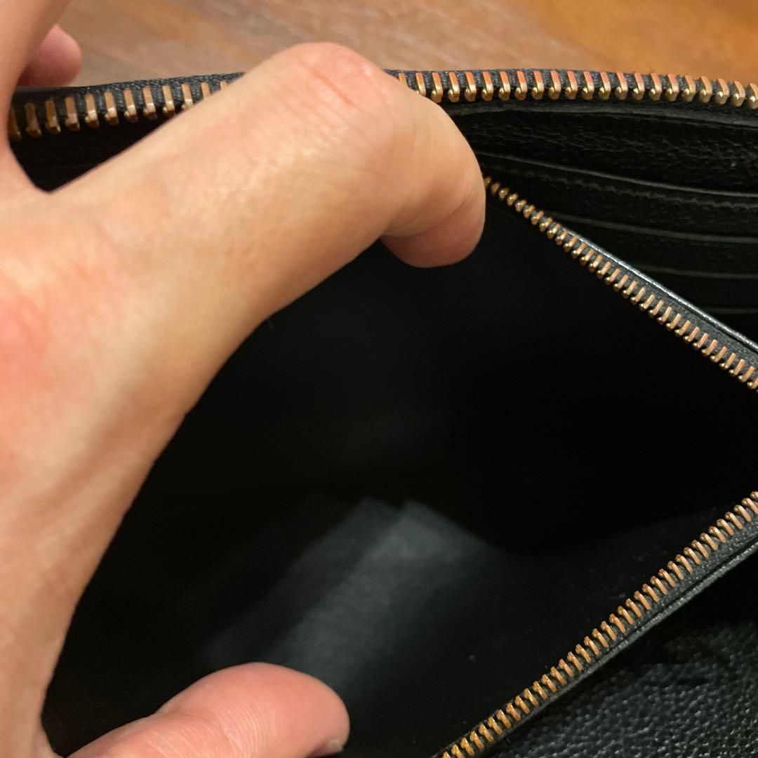 ルイヴィトン アンプラント ジッピーウォレット ノワール