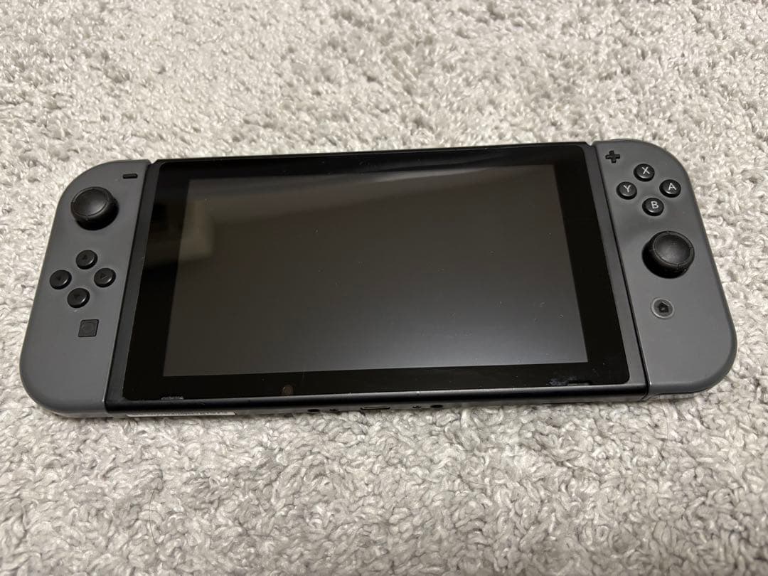 Nintendo switch 2017年製 未対策機 完品 おまけ付き