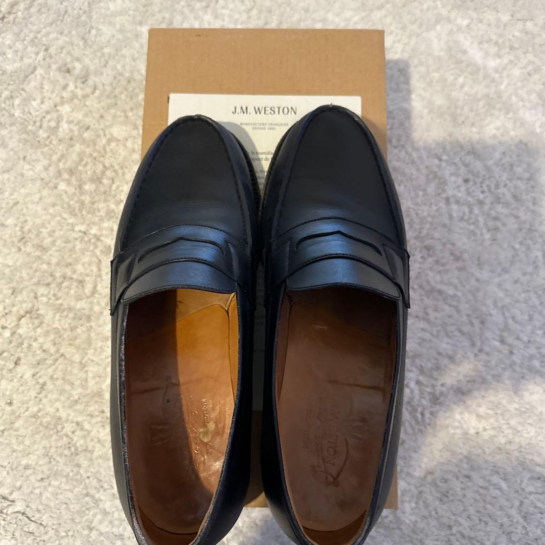 JMウェストンブラックローファー サイズ5ハーフ