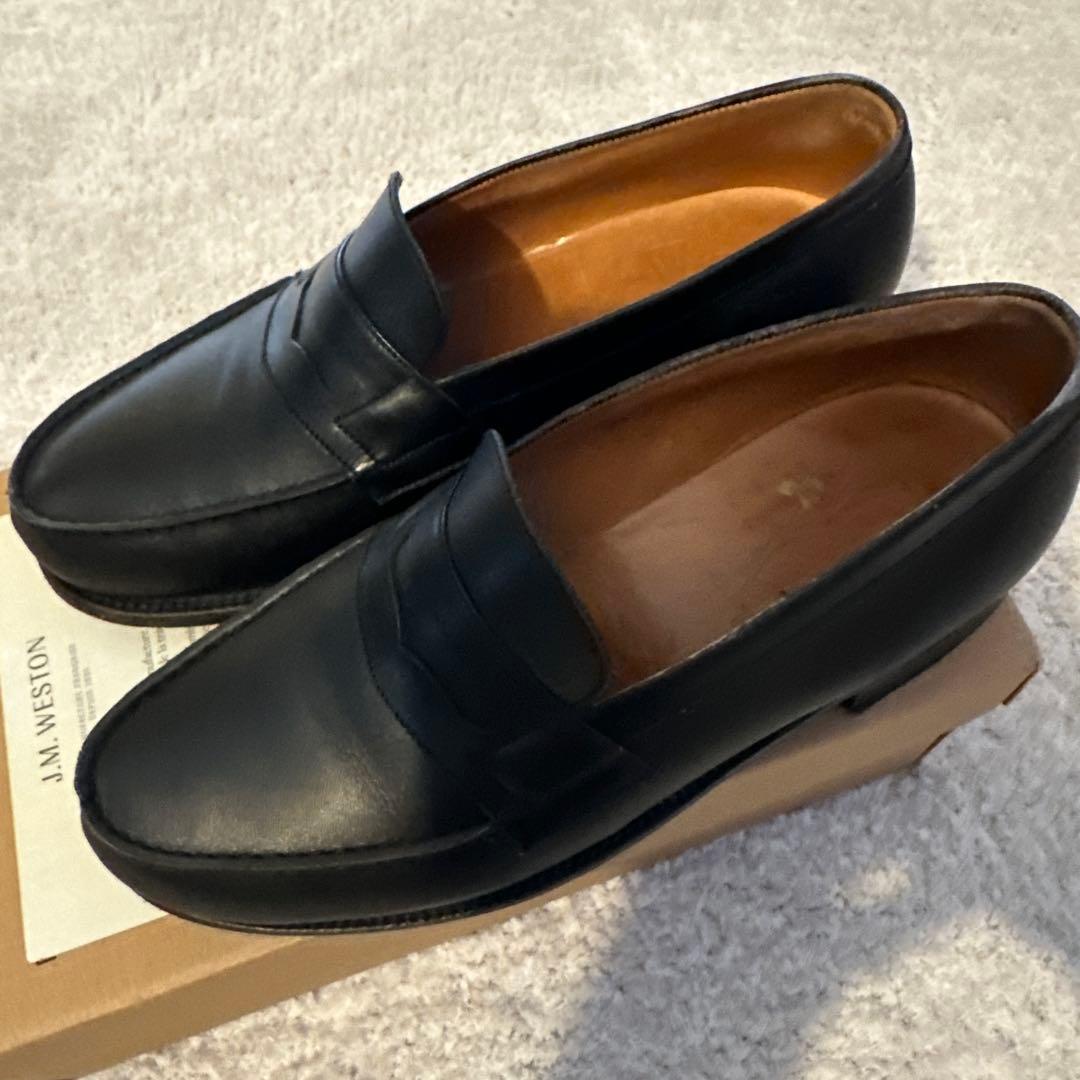 JMウェストンブラックローファー サイズ5ハーフ