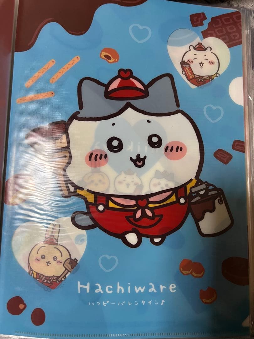 ハチワレ 紙類 クリアファイル アクリルキーホルダー まとめ売り 大量 ちいかわ