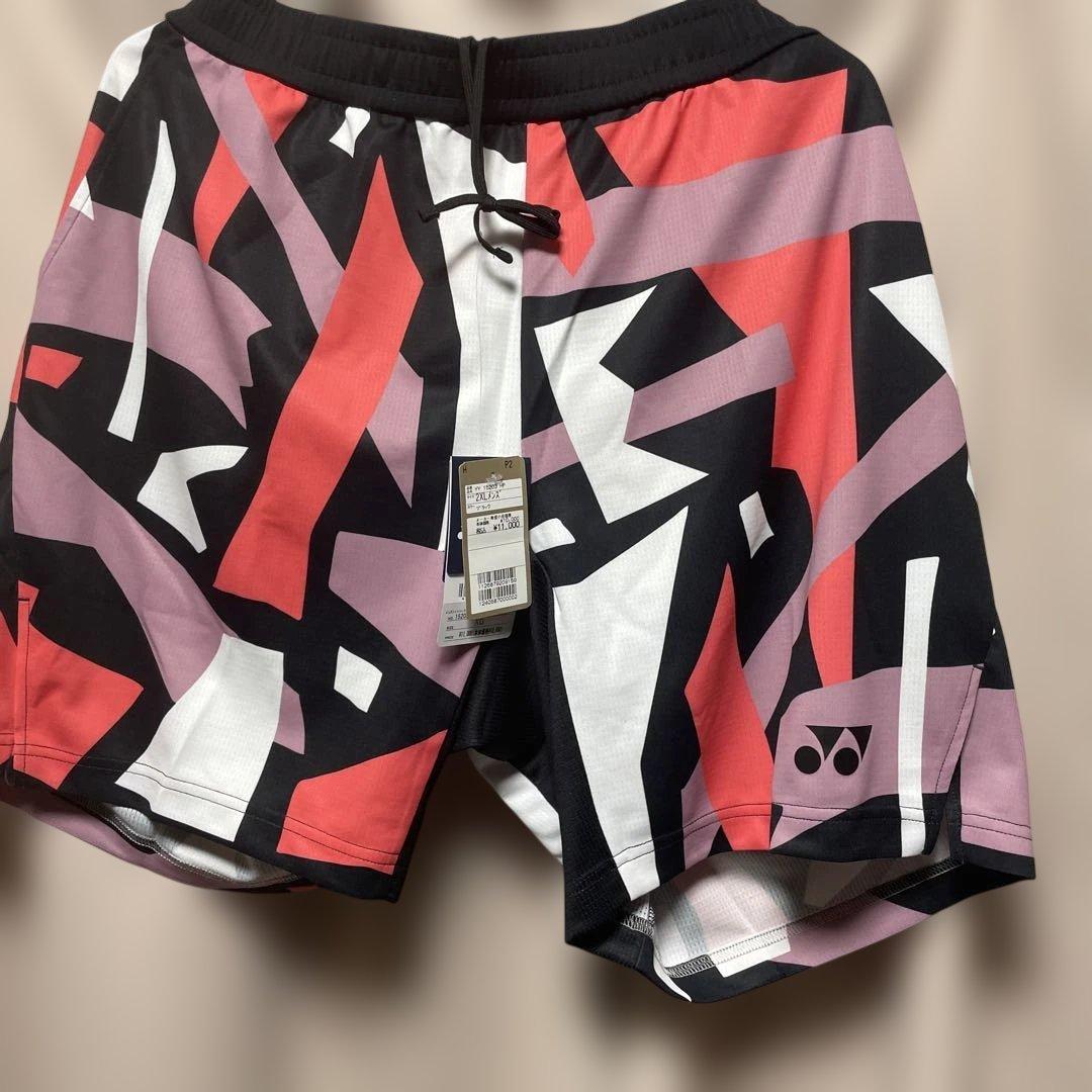 ヨネックス 幾何学模様 バドミントンパンツ 2XL