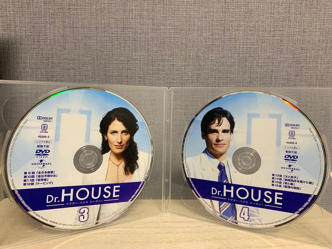 Dr.HOUSE（ドクターハウス）　シーズン1.7.ファイナル　DVD