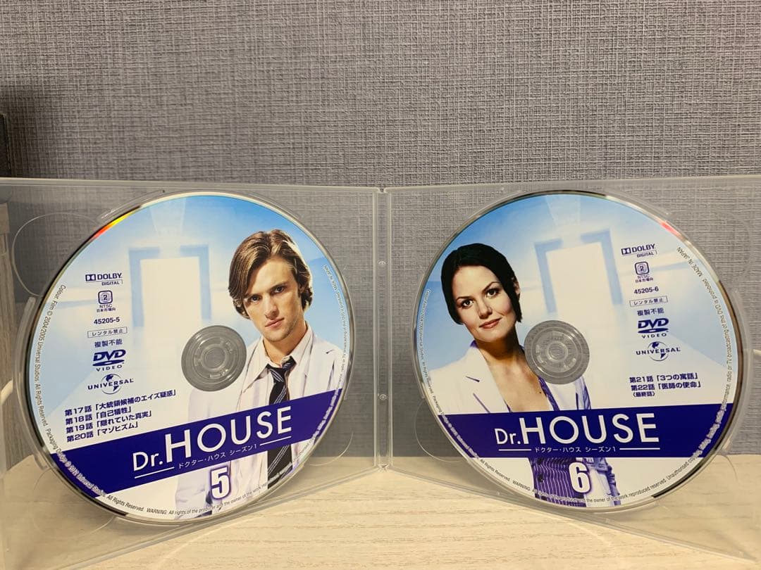 Dr.HOUSE（ドクターハウス）　シーズン1.7.ファイナル　DVD