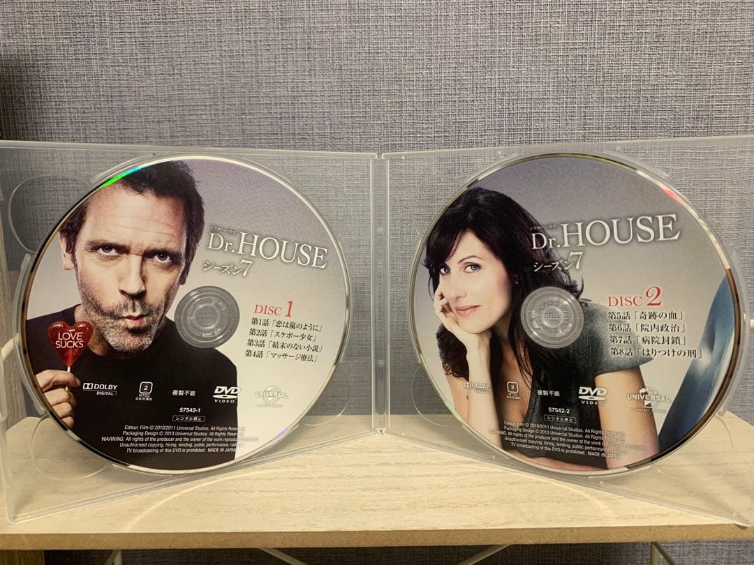 Dr.HOUSE（ドクターハウス）　シーズン1.7.ファイナル　DVD