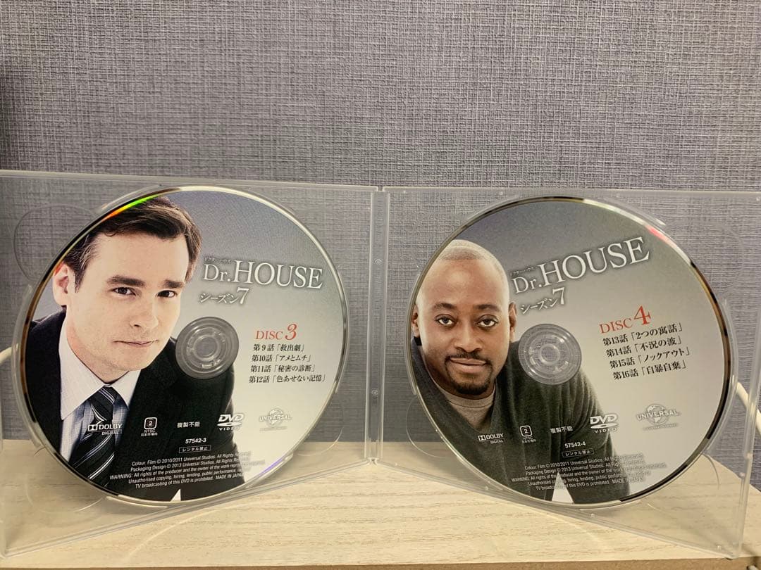 Dr.HOUSE（ドクターハウス）　シーズン1.7.ファイナル　DVD