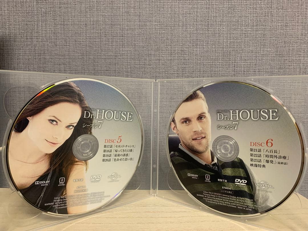 Dr.HOUSE（ドクターハウス）　シーズン1.7.ファイナル　DVD