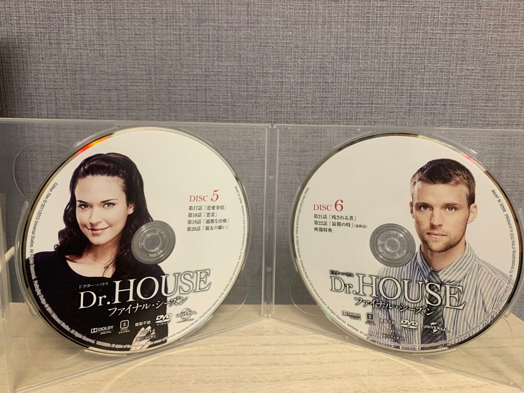 Dr.HOUSE（ドクターハウス）　シーズン1.7.ファイナル　DVD