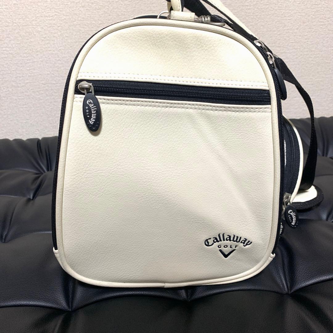 callaway 2way レザーボストンバッグ シューズ収納