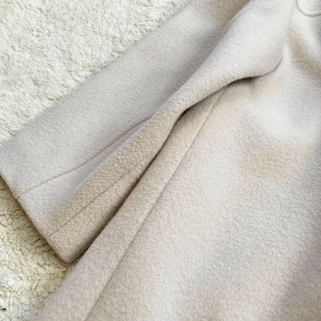 極美品・23AW✨アルアバイル　ショートビーバーファネルネックコート　サイズ1