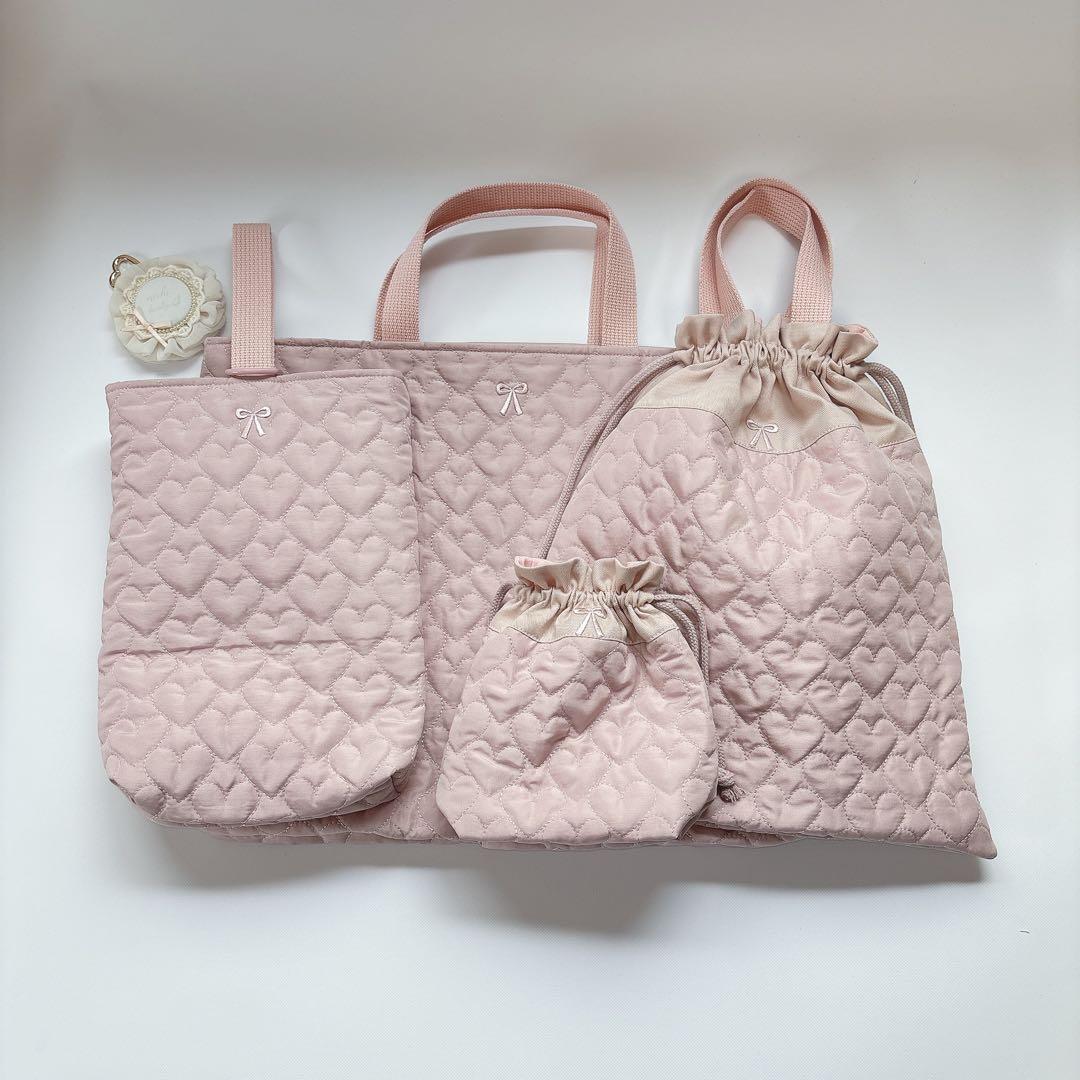 Pipi様　レッスンバッグ　上履き袋　体操着袋　ハンドメイド