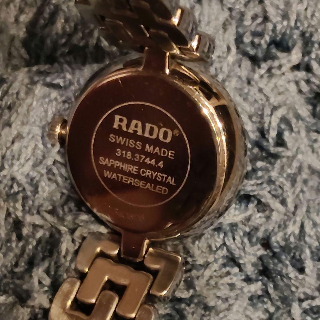 美品　RADO レディース 腕時計 クォーツ シルバー　電池腕時計