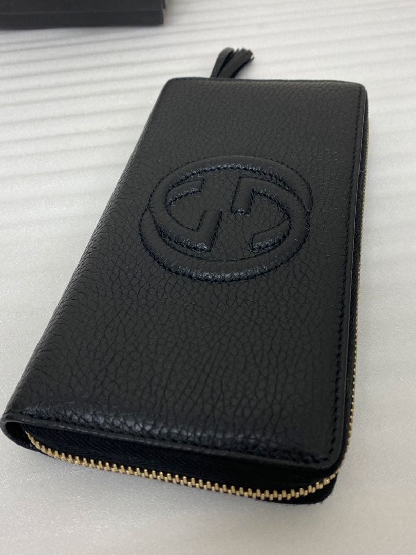 3-2895 GUCCI グッチ ラウンドジップ 長財布