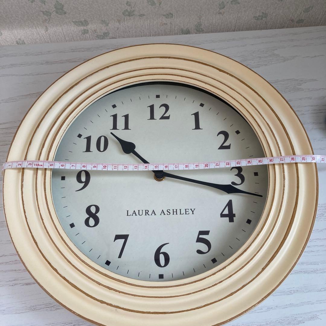 LAURA ASHLAY 壁掛け時計　アイボリー