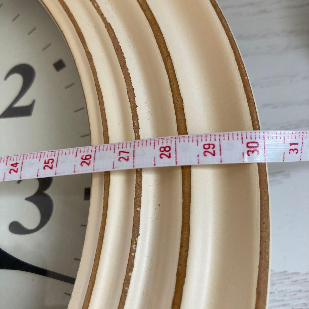 LAURA ASHLAY 壁掛け時計　アイボリー