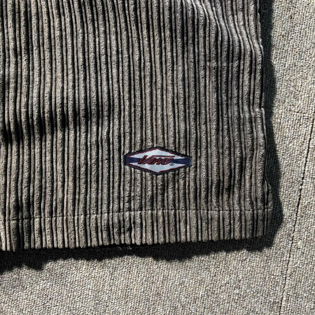 90s OLD VANS コーデュロイ ジャケット ボックスカット シャツ 長袖