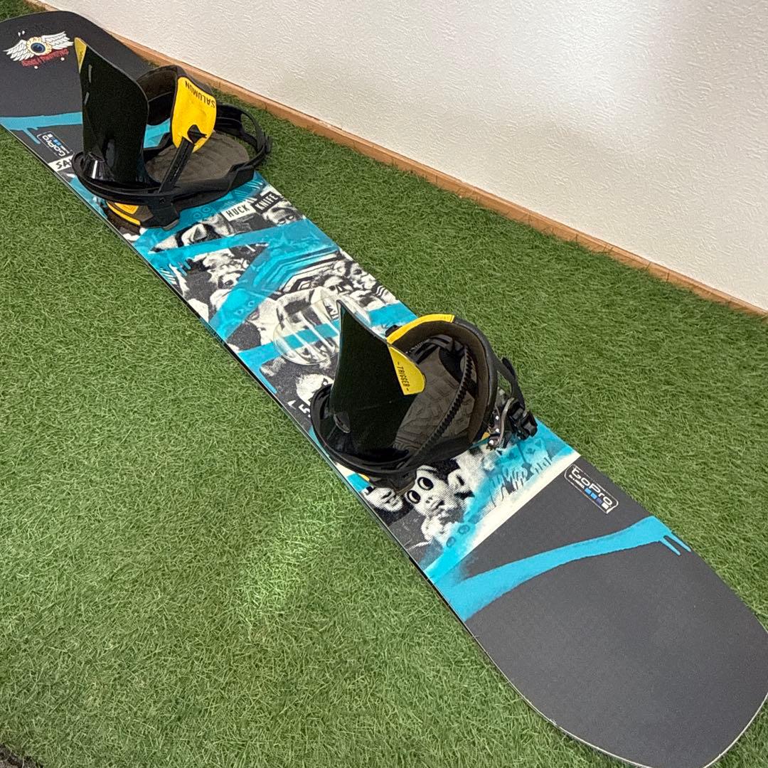 O6 SALOMON 155cm メンズスノーボードセット