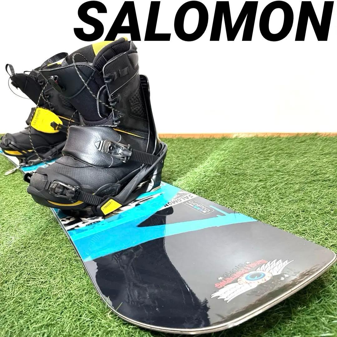 O6 SALOMON 155cm メンズスノーボードセット