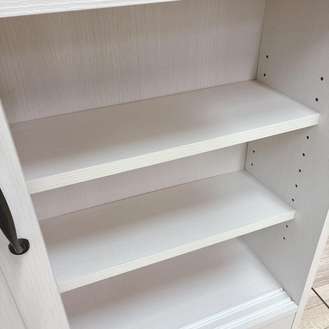 ◇大阪府 神戸市 配達料無料！◇薄型キャビネット◇引き戸◇収納◇カウンター下収納