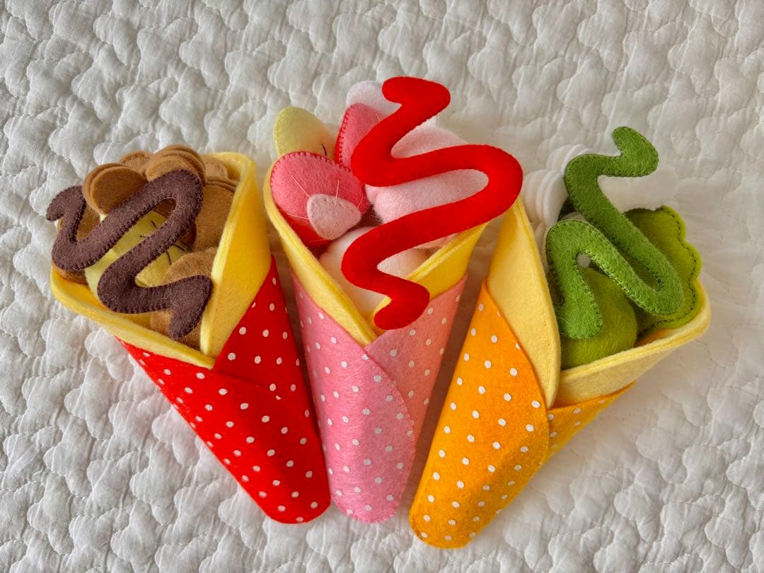 フェルト おままごと ハンドメイド