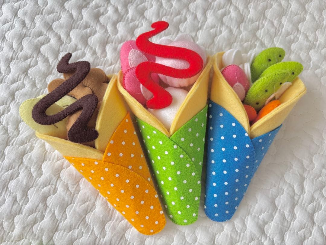 フェルト おままごと ハンドメイド