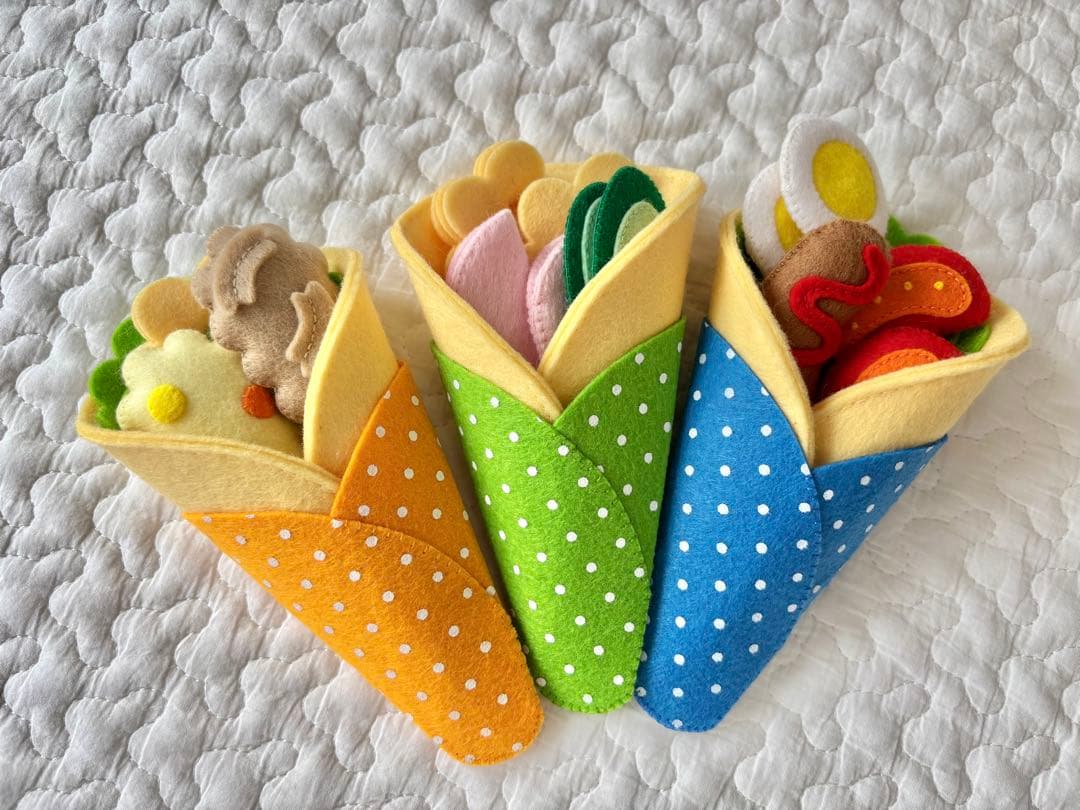 フェルト おままごと ハンドメイド