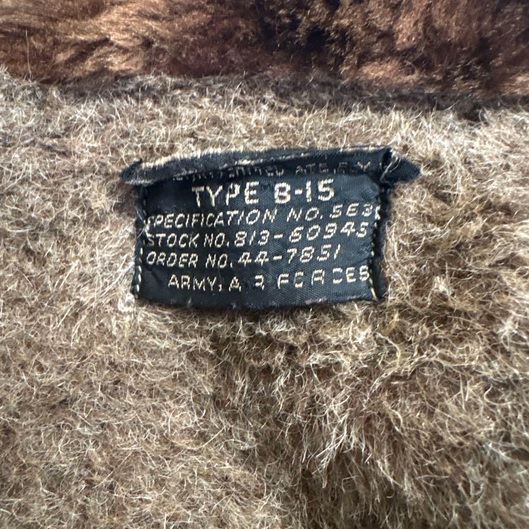 TYPE B-15 民間用 フライトジャケット 1940年代