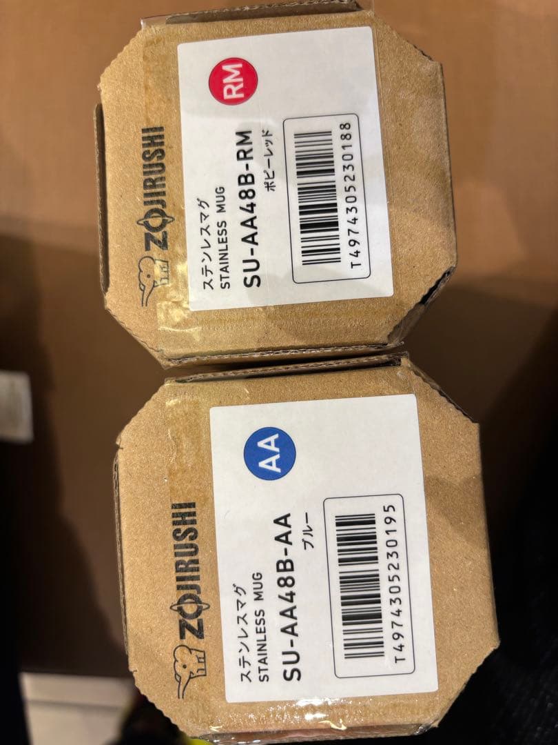 【象印】ミャクミャク　ステンレスマグ　2本セット