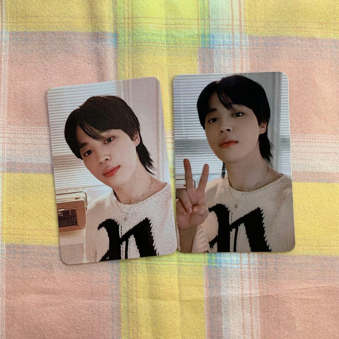 ラキドロ BTS サノク FACEトレカ JIMIN ジミン 2枚